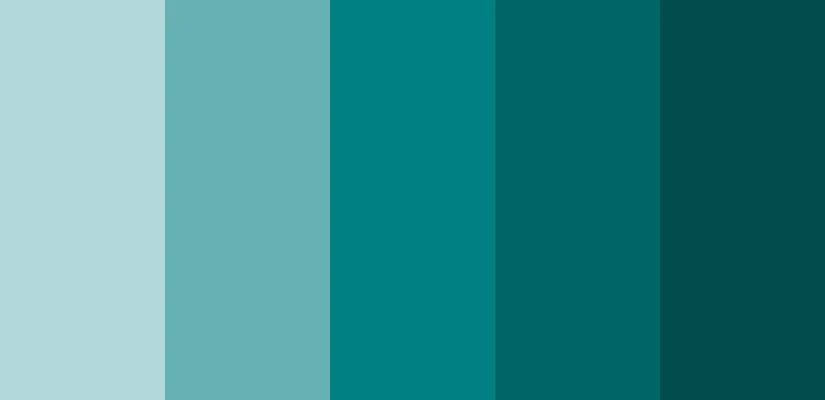 Teal Palette