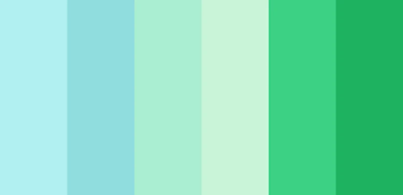 Mint Green Palette
