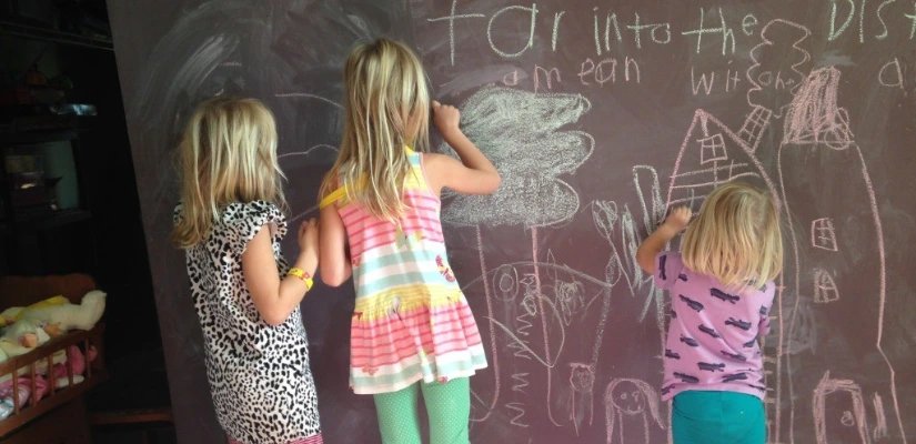 A Chalkboard Wall