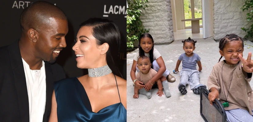 Kim Kardashian And Kanye West (billboard.com)(lifeandstylemag.com)