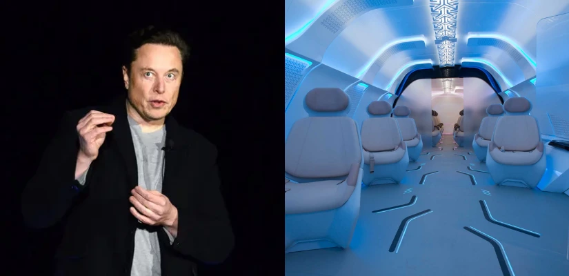 Image of Elon Musk and the Hyperloop in Dubai